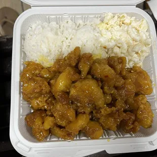 Orange chicken