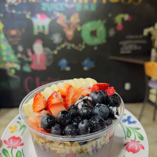 Peanut Acai bowl