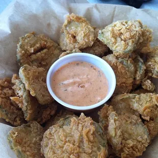 Fried pickles