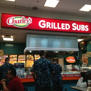 customers in a restaurant