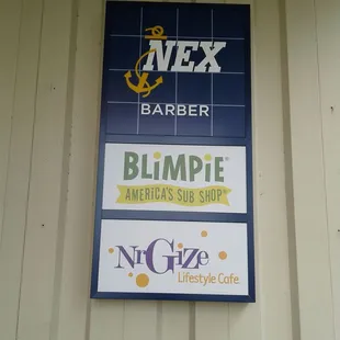 a close up of a sign