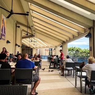 More Seating available on the Outdoor Patio