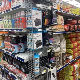 a variety of products