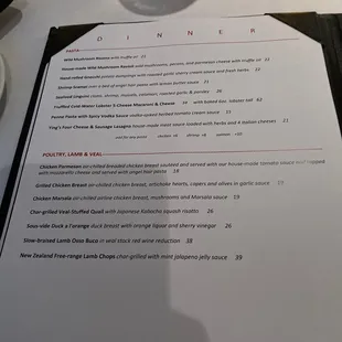More menu