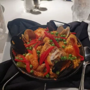 This is the paella.. a weekly special.