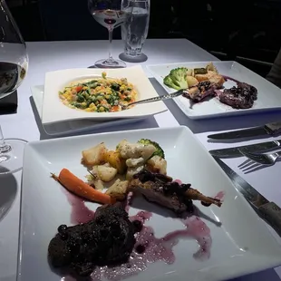 New Zealand Elk Tenderloin Maque Corn Choux