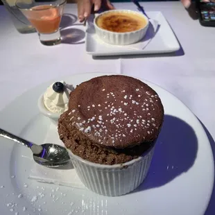 Chocolate soufflé