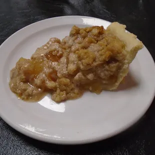 Home made apple pie - under cooked apples and watery - kinda disappointing.
