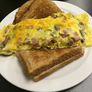 Cadillac omelet, delish!
