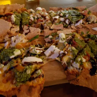 Vegetable flat bread