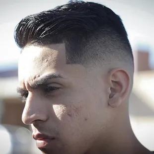 Edsel2Faded here at Next Level Barber Studio