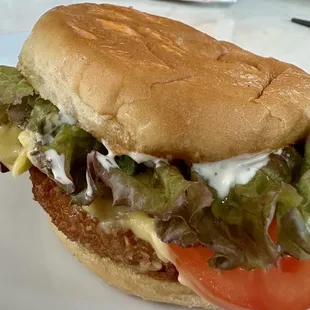 The faux bacon ranch clucker. Surprisingly bad tasting.