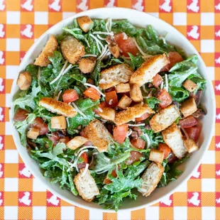 a bowl of salad
