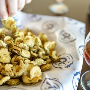 Fried Pickles aka Frickles ($8)