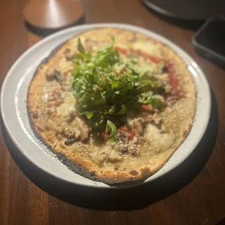 Truffle Chestnut Flatbread