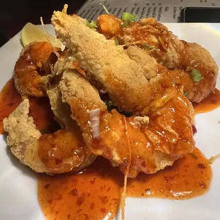 Spicy shrimp