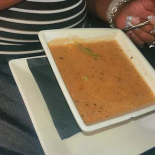 Corn and Crab Bisque