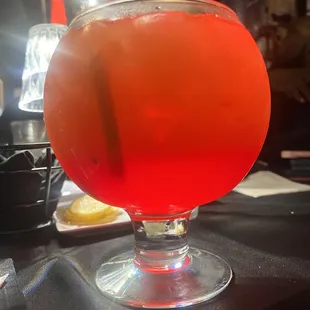 Hurricane Neyow&apos;s $35 7-shots Cane Rum Rum, pineapple juice, milgeo orange juice, cranberry