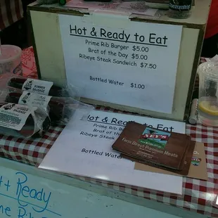 You can have lunch at the Greenfield Farmers market, that's where I found them.