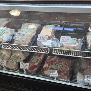 Meat case