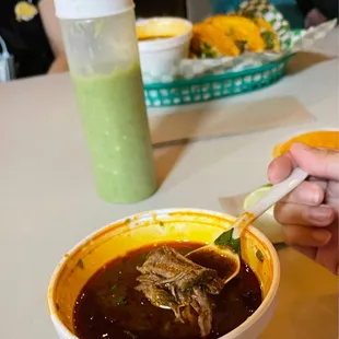 So much meat in the consome!