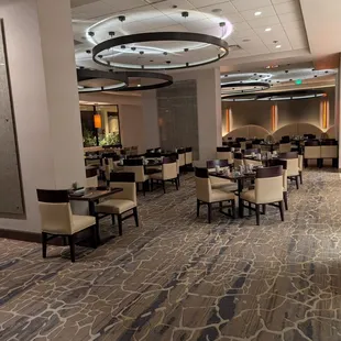 Part of the dining area