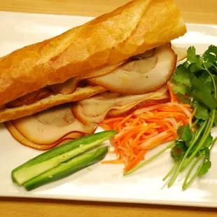 Pork Belly baguette