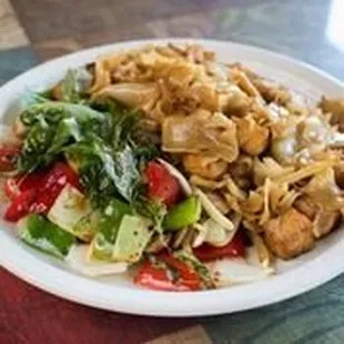 Drunken Noodle Tofu