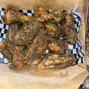 Chicken Wings - 12 Pieces lemon pepper
