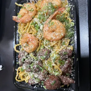 Garlic Noodles Plate