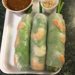Fresh spring rolls