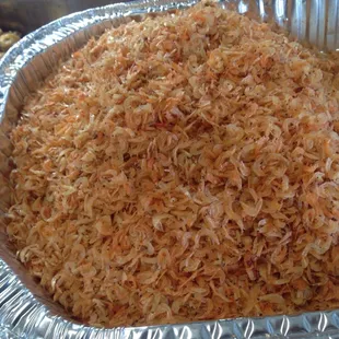 Dry baby shrimps, so good!