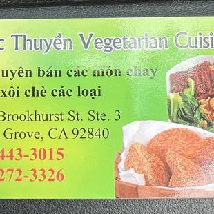 Their business card