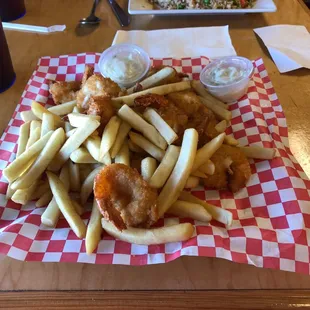 Fried Shrimp Plate