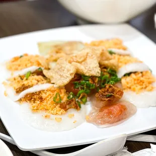 A little bit of everything sample plate.