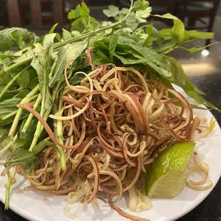 Sliced Banana Flower