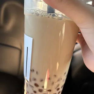 Signature Milk Tea, Extra Golden and extra crystal