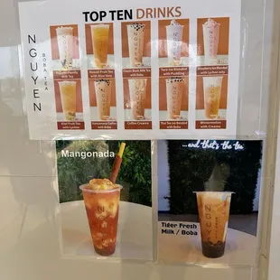 Top ten drinks