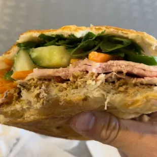 Croissant Banh mi with 4 proteins