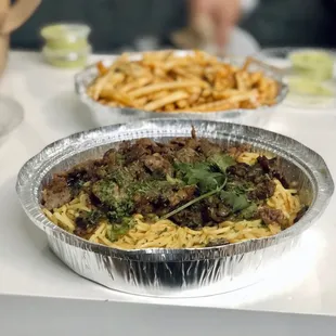 Garlic Noodles with Pork