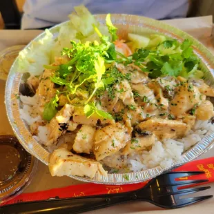 Chicken Breast Rice Bowl.