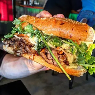 Pork sandwich