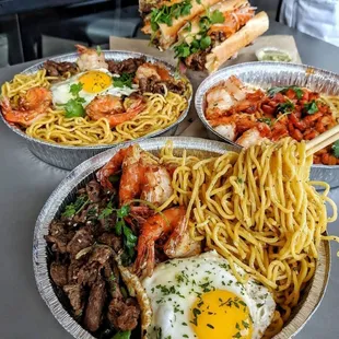 Garlic noodles