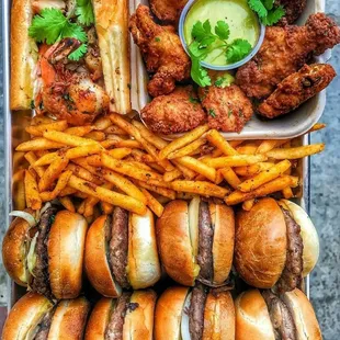 Custom party tray