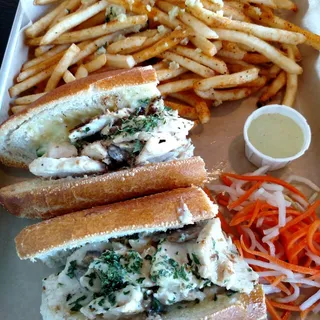 Garlic Chicken Breast Sandwich