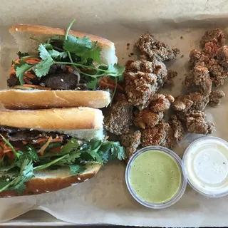 Bulgogi Short Rib Steak Sandwich