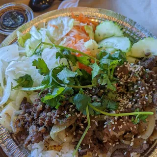 Bulgogi Short Rib Steak Rice Bowl