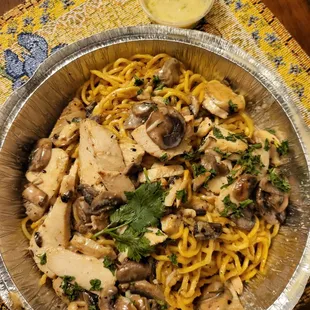 Chicken Breast Garlic Noodles
