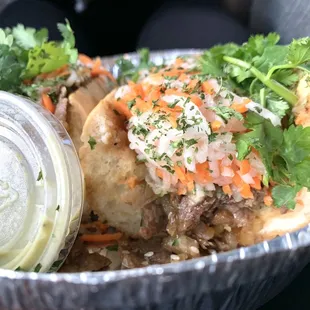 Bulgogi Short Rib Steak Sandwich - Would order it again!