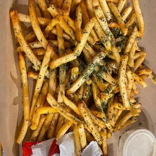 Cajun Garlic Fries